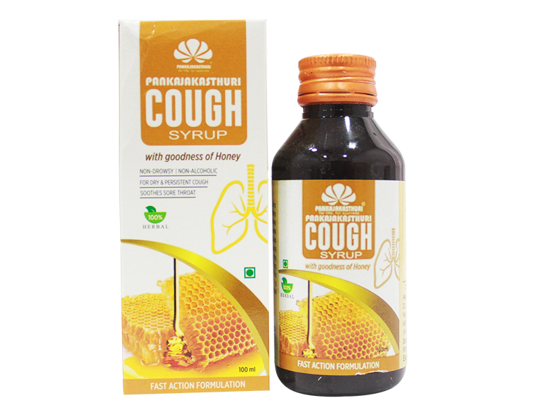 Pankajakasthuri Cough Syrup With Honey